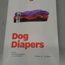 Pet Parents Washable Dog Diapers (3pack) + Extendrs of Durable Doggie Diapers, Premium Dog Diapers Female (X-Large, Princess)