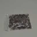 Mudder 200 Count Replacement Christmas Tree Light Bulbs 2.5v 0.425 Watt Mini Replacement Light Bulb Incandescent Wire String Lights Prelit Xmas Tree Decoration(Brown Base with Warm White Bulb)