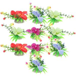 Xmas 10Pcs Fake Flower pins set