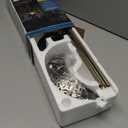 Homeimpro Moon Solar Lights Outdoor Garden Decor Gifts for Mom Women,Waterproof Stakes Yard Decorations for Lawn, Patio Accessories, Backyard Ornaments Birthday Gifts Mother Grandma (Bronze)