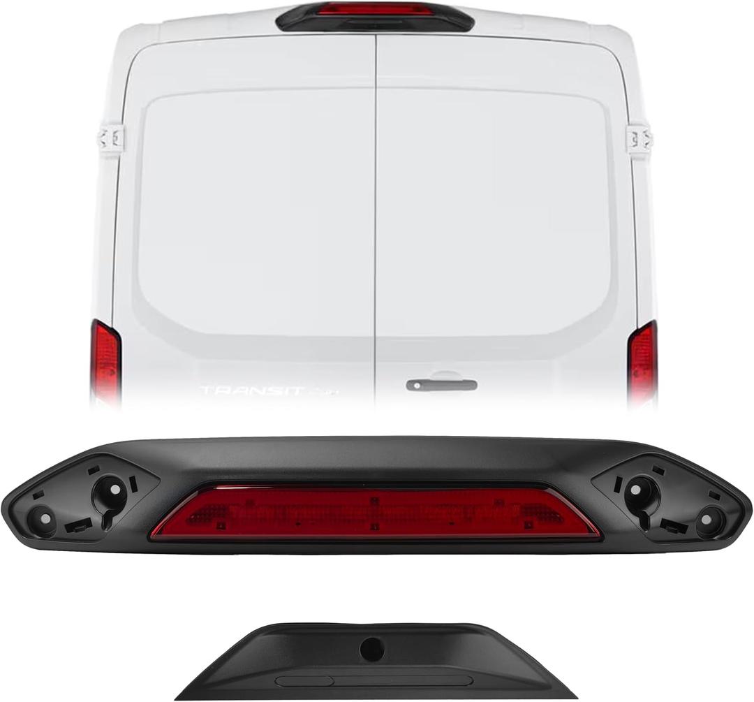 Third Brake Light 3rd Brake Light Assembly fit for Ford Transit 150 250 350HD 2020 2021 2022 2023 2024 2025 High Mount Stop Light Stop Light Lamp LK4Z13A613D