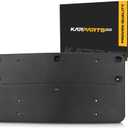 for Mercedes-Benz C250/C300/C350 2012 2013 2014 2015 License Plate Bracket | Front | with Amg | Made of Plastic | Replacement for MB1068112 | 204-3378, 2048173378