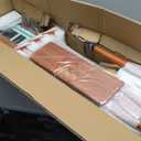 digital Piano 88 Key Semi Weighted Keyboard,Full-size Electric Piano for Beginners,with Sheet Music Stand,Pedal,Power Adapter,Headphone Mode,USB-MIDI (KU-3506 Digital Piano with Stand) (brown)