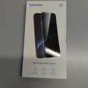 SYNCWIRE Privacy Screen Protector for iPhone 15 6.1''[2-Pack], Unbreakable True 28 Anti Spy Tempered Glass Saver Black [Easy Installation Frame] [9H Hardness] [Bubble Free] [Sensitive Touch]