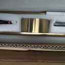 Motion Sensor Battery Operated Wall Sconces, Dimmable 3CCT, Brass, 23.6 Inch