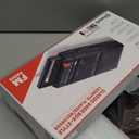 QFX RETRO-39 Portable Shoebox Cassette Tape Recorder  USB to Cassette Recording, Built-in Microphone, 3.5" Bluetooth Speaker, FM Radio, MP3 Playback, Line-in/Out, AC/Battery Powered