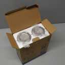 Home EC Premium Stainless Steel Sea Salt and Pepper Grinder Set of 2 - Adjustable Ceramic - Tall Glass Salt and Pepper Shakers - Kitchen Spice Mill W/Funnel & EBook