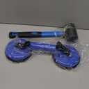 Floor Gap Fixer Tool for Laminate Floor Gap Repair Include Suction Cup and Mallet -Blue Kit(Can't use on scraped surface floor)