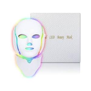 EVFOFO Red Light Mask for Face, 7 Custom Modes with Infrared, 850nm Infrared & Red Light Masks, Portable with Timer for Home Use