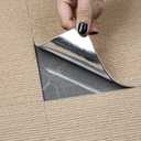 CUCOS 24" x 24" Peel and Stick Carpet Tiles, Soft Pad, Non-Slip, DIY for Bedroom, Living Room - 20 PCS (Khaki)