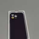 Miracase Designed for iPhone 14 Pro Max Phone Case with Screen Protector,[Upgraded Enhanced Camera Protection],Shockproof Liquid Silicone Case with Microfiber Lining,6.7 inch, Dark Purple