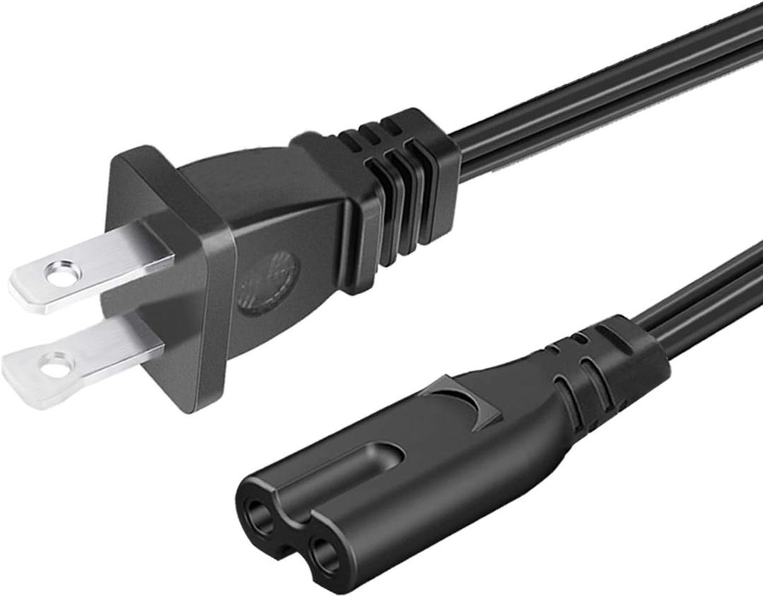 8.2ft Power Cord Replacement for Echo Studio High-Fidelity Smart Speaker Sub Subwoofer AC 2 Prong Power Cord IEC C7 Cable