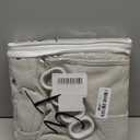 NDDYCU Boho Shower Curtain Cotton Morden Mid Century Minimalist Arch Texture Shower Curtain for Bathroom, Greige, 72" W X 72" L