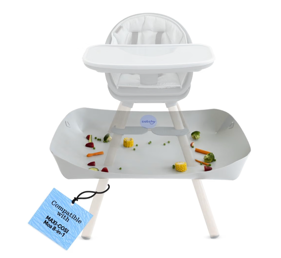 CATCHY - Food Catcher - Compatible with Maxi-COSI Moa 8-in-1 High Chair + 12 Other High Chairs - Highchair Sold Separately - Baby & Toddler Food & Mess Catcher - Under High Chair Accessory