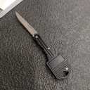 XTRAFAST Key Chain Knife Key Knife Small Pocket Knife Camping (10PCS, Black)