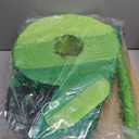 WinnerWhy Number Piata Decorations 16 Inch Gradient Green Piata with Blindfold Stick and Confetti for Birthday Baby Shower Safari Jungle Themed Party Supplies Centerpiece(Number 9)