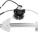 FINDAUTO Rear Driver Side Power Window Regulator with Motor Compatible for 2000-2004 for Dodge Dakota,1998-2003 for Dodge for Durango,741-598 55256495AD 55256418AH