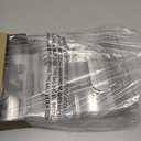 12 PACK Multi-Use Clear Plastic Storage Bins for Organizing w/ Labels - Home, Kitchen, Bathroom, Office, Pantry Cabinet Shelf Organizer Bins - SOHO Collection, RV, Fridge Organization Containers