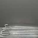 Clear Wedding Umbrellas Bulk, High-Visibility Transparent Rain Umbrella, Firm and Durable, Easy Operation, Large Clear Umbrella for Wedding Bride Groom Photography Golf Outdoor