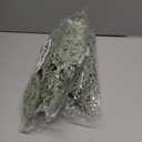 2 x Set of 24 Christmas Artificial Pine Branches 12.6" Faux Plants Evergreen Cedar Picks Fake Pine Needles Leaves Sprigs Winter Greenery Stems for Xmas Tree DIY Wreath Garland Holiday Accessories (Snow)