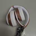 Wireless Bluetooth Headphones Over Ear 65H Playtime HiFi Stereo Headset with Microphone and 6EQ Modes Foldable Bluetooth V5.3 Headphones for Travel Smartphone Computer Laptop Rose Gold