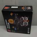 Dual-Mode Spinning Solar System Space Building Kit, STEM Model with Rotating Planets, Light-up Sun and Astronomy Educational Toys for Kids, Outer Space Birthday Gift for Ages 8+ (1282 PCS)