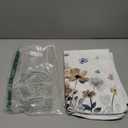 Artoid Mode Brown Poppy Floral Leaves Spring Kitchen Towels Dish Towels, 18x26 Inch Seasonal Summer Decoration Hand Towels Set of 2 (Beige)