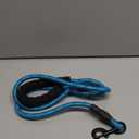 5/6 FT Strong Pet Dog Leash with Soft Padded Handle,Highly Reflective Rope for Night Walking,360-Degree Rotating Metal Buckle Without Tangles,Suitable for Small,Medium and Large Dogs.(5ft) (5 FT x 1/2 Inch, Blue)
