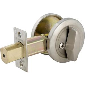 Master Lock DSC0532D Commercial One-Sided Cylinder Deadbolt, Satin Chrome