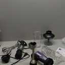 Ganiza Immersion Blender, Max 1200W Heavy Duty Hand Blender with Time Display & Variable Speed Trigger, 9-in-1 Electric Handheld Mixer with Chopper Whisk Frother Beaker Ideal for Soup Puree Smoothies (Black)