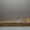 Claiks Electric Standing Desk, Adjustable Height Stand up Desk, 24x48 Inches Sit Stand Home Office Desk with Splice Board, Black Frame/ Rustic Brown Top