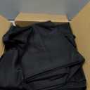 HolidayIdeas Outdoor Curtains for Patio Waterproof, 4 Panels - 54 x 95 Inch - Privacy Protection & Light Filtering Curtains Black Grommet Outside Curtains for Porch, Gazebo, Pergola, Backyard