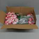 Yastouay Artificial Flowers for Outdoors, 26 Bundles Fake Outdoor Flowers, UV Resistant Artificial Plants & Flowers for Decoration, Pink Realistic Morning Glory for Outdoor Porch Garden Decoration