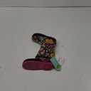 Western Chief Girls Waterproof Printed Rain Boot with Easy Pull on Handles, Floral Swirl, 8 Toddler