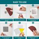 2 x 14 Pack Drywall Patch Kit - 2/4/6/8 Inch with Self-Adhesive Mesh, Heavy Duty Wall Repair for Large Holes