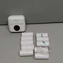 Mini Printer Thermal Sticker Printer with 11 Rolls Thermal Paper and Sticker for iOS&Android,Portable Bluetooth Pocket Printer for Study Notes, Pictures, DIY, Label