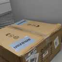 Gold Caged Ceiling Fan with Light, 20" Flush Mount Boho Ceiling Fans with Lights Remote Control, Low Profile Drum Fabric with 6 Speeds for Bedroom,Nursery,Living Room (White)