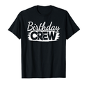 Funny Birthday Crew Birthday Party Boys Girls Kids T-Shirt 4T
