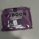 VEBOON Men's Short Sleeve Button Down Shirts Cotton Lightweight Stretch Moisture Wicking Dress Shirt with Pocket (Medium, Black)