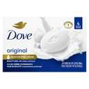 Dove Beauty Bar Gentle Skin Cleanser Moisturizing for Gentle Soft Skin Care Original Made With 1/4 Moisturizing Cream 3.75 oz, 7 Bars