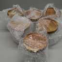 Irenare 16 Pcs Glass Containers Canister Set, 17 oz Food Storage Spice Jars with Airtight Lids, Clear Kitchen Containers for Coffee Sugar Tea Beans Nuts Candy Pantry Organization(Wood)