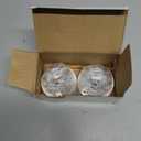 2 LED Glass Watermelon Light Kit – Amber LED/Clear Lens