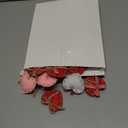 HunnmingRe 24 Pcs Valentine Felt Heart Ornaments for Tree Small Heart Hanging Decorations Valentine Felt Baubles for Home Wedding Party Decor(2.4 Inch,Elegant Style,Red Pink White)