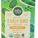Whole Foods Market, Organic Early Bird Blend, Medium Roast Ground Coffee, Cocoa & Roasted Nuts, 12 Ounce, BBD: 05-03-2026