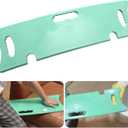 Transfer Board and Slide Board for transferring, Sliding Board Transfer to Wheelchair, Patient Transfer, Transfer Boards from Wheelchair to Car, Toilet, Tub, Slide Sheet, Green [Patent Pending]