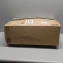 Chair Cushions for Dining Chairs Set of 6, Kitchen Chair Cushions, Chair Pads with Ties and Non Slip Backing, Tufted Memory Foam Seat Cushion 6 Pack, 15.5" x 15.5" x 4", Orange