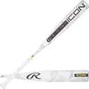 Rawlings | 2025 | ICON Baseball Bat | USSSA | -5 / -8 / -10 Drop | 2 3/4" Barrel | 2 Pc. Composite (White | Snow Camo)
