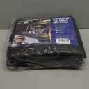 URPOWER Dog Seat Cover, 100% Waterproof Hammock 600D Heavy Duty Scratch Proof Nonslip Durable Soft Pet Back Seat Covers for Cars Trucks and SUVs (Standard - 54" Length, All Black)