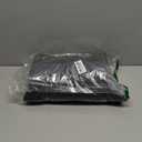 Toomett Men's hiking Snow Pants Skiing Winter Insulated Fleece lined Outdoor Water Repellent camping,walking,fishing (36, Black)