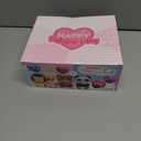 28 Pack Huggable Animal Valentine Cards + Heart Squishy Balls - 7 Animal Designs (Monkey/Panda/Lion) + 4 Colored Slow-Rebound Hearts, Interactive Valentine Exchange Gifts for Classroom & Party Favors